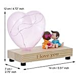 Love Glow Couple Showpiece