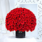 Ruby Romance Rose Bouquet