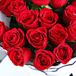 Sweetheart Scarlet Red Rose Bouquet