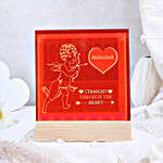 Cupid's Embrace Personalised Valentine Frame