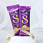 Personalised Bottle & Valentine Rose Combo