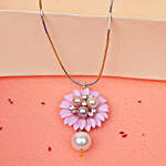 Personalised Orchid Pink Beauty Necklace Box