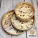 Vintage Florets Elegant Tray Set