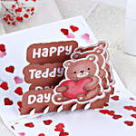 Hug Me Close Teddy Greeting Card