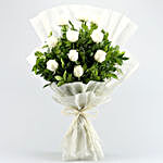 A Cool Breeze Roses Bouquet & Ferrero Rocher Box