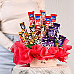 Assorted Chocolates Surprise Arrangement