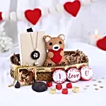 Teddy Bear Love Basket