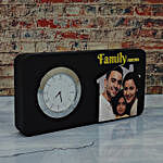 Timeless Memories Personalised Clock Frame