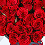 Velvet Whispers of Roses Bouquet