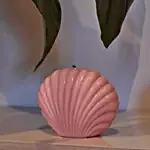 Seashell Candle- Pink