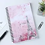 Eiffel Tower Love Vibes Notebook