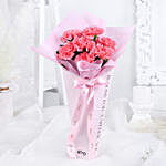 Blush Pink Carnation Bouquet