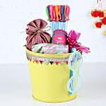 Joyful Splash Holi Special Gift Bucket