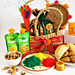 Personalised Holi Delights Special Basket