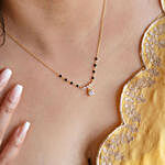925 Silver Solitaire Mangalsutra
