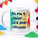 Let's Play Holi Celebration Mug