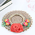 Floral Planter Base Gift Plate