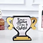 World Best Bro Gift Trophy