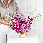 Orchid Majesty Basket