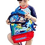 Dino Waterproof Swimming Bag- Blue