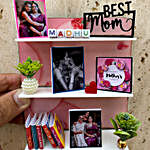 Miniature Art Mother's Day Fridge Magnet