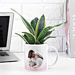Sansevieria Gift Mug For Mom