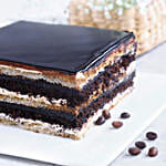 Mocha Swirl Delight Eggless Cake- Half Kg