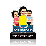 Mother's Embrace Personalised Caricature
