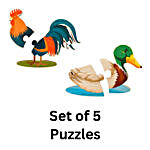 Farm Animals Jigsaw Puzzle Set