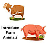 Farm Animals Jigsaw Puzzle Set
