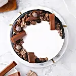 Chocolate Trio Cake- Half Kg