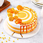 Golden Glow Eggless Butterscotch Cake- 1Kg