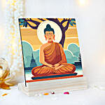 Buddha's Serenity Photo Frame