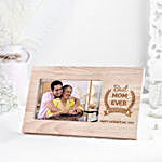 Personalised Best Mom Ever Photo Frame