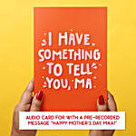 Audio Surprise Card For Mom