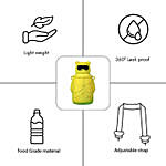 DIY Stickers Water Bottle- Green