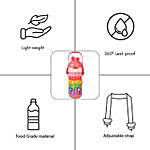 Maths Wizard Water Bottle- Pink