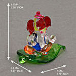 Divine Ganesha Idol- Multicolour