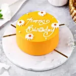 Butterscotch Birthday Cake- Half Kg (Eggless)