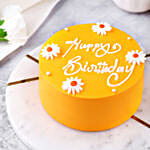 Butterscotch Birthday Cake- Half Kg (Eggless)