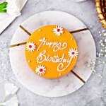 Butterscotch Birthday Cake- Half Kg (Eggless)