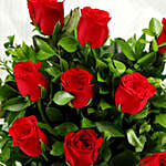 Red Rose Romance & Cake Surprise