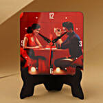 Timeless Romance Desk Clock