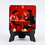 Timeless Romance Desk Clock