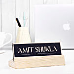 Personalised Table Name Plate- Wooden
