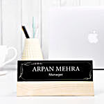Personalised Table Name Plate
