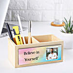 Personalised Wooden Pen Stands