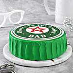 Cool Dad Chocolate Celebration Eggless Cake- Half Kg