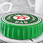 Cool Dad Chocolate Celebration Eggless Cake- Half Kg