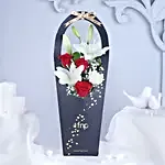 Opulent Elegance Bouquet & Truffle Cake Combo